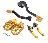 Maneta Embrague Freno Moto Para SUZUKI Para RMZ250 10-18 Para RMZ450 08-19 Para DRZ400S Para DRZ400SM Palanca Cambios Motocicleta Pedal Cambio Palanca Pedal Embrague Reposapiés(C)