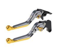 Maneta Embrague Freno Para 675 S Para TREET 2009-2016 Solo Versión R/RX Accesorios Motocicleta Palanca Embrague Freno Extensible Plegable Embrague Freno Motocicleta(L)