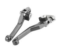 Maneta Embrague Freno para LT-R450 para LTR450 para LT-R 450 2006-2009 2 Piezas Palancas De Freno De Embrague CNC para Motocicleta Palanca De Manija Palanca Embrague(Silver)