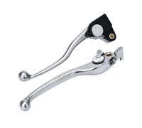 Maneta Embrague para ER-6F para ER-6N 2017+ para ZX25R 2019-2020 Palanca de Freno de Motocicleta Manija de Control Delantero(Black White Mix)