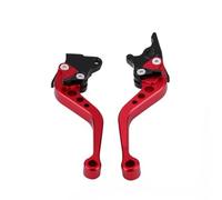 Maneta Embrague para Suzuki para GSR 600 para Bandit para Ltz400 para V-Strom 650 Palanca Tambor Manija Freno Embrague Motocicleta Universal Motocicleta Manija de Palanca Freno(Red)