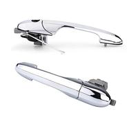 Maneta exterior puerta coche Para 500 2007-2020 Manija Puerta Exterior Cromada Lado Izquierdo Derecho Pasajero 735592026 735592012(2pcs)