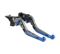 maneta freno Compatible Con Para ZX6R 636 2007-2021 Palanca De Embrague De Freno De Motocicleta Palanca De Manija CNC Plegable Ajustable Palanca Manija De Freno Delantero