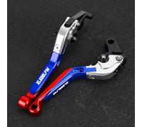 Maneta Freno Moto para H-Onda XL600LMF XL600 LMF 1985-1986 Palancas de Embrague de Freno Ajustables Extensibles Plegables para Motocicletas Empuñaduras de Manillar Extremos(X)