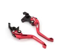 Maneta Freno Palanca Embrague Freno Corta Larga Ajustable Motocicleta para Aprilia para SX125 2008 2009 2010 2011 2012 2013 2014 Palanca Embrague Freno(148mm Red)