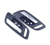 maneta habitáculo Compatible Con GMC Para Sierra 1500 2007 2008 2009 2010 2011 2012 2013 Manija De Puerta Interior Cromada Delantera Trasera Izquierda Derecha(Front LH RH Pair)
