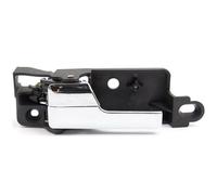 maneta habitáculo Compatible Con Lincoln Para Zephyr 2006 Manija De Puerta Interior Cromada Para Coche Piezas De Repuesto Para Automóviles OEM:CA29294 6E5Z5422600A(Rear Left)