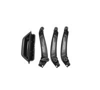 Maneta Interior Puerta PARA F25 PARA F26 PARA X3 PARA X4 2011-2016 4 Piezas Accesorio De Tirador De Manija De Puerta Interior De Coche Delantera Y Trasera Manija Puerta Interior(RHD Carbon Fiber)