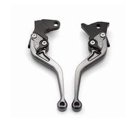 Maneta Izquierda Palancas de Embrague Freno Aluminio Ajustables CNC Motocicleta para TZR50 para 5WXL Europa 2003-2012 2004 2005 2006 2007 Maneta Derecha(Gray 147mm)