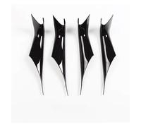 Maneta Puerta Auto Para Serie 5 Para G30 2017 2018 2019 2020 2021 2022 2023 Manija Puerta Interior Negra Mate Cubierta Embellecedora Tirar ABS Con Apariencia Carbono(Glossy black 4pcs)