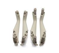 Maneta Puerta Auto Para Serie 5 Para M5 Para G30 Para G31 Para F90 2017-2022 LHD RHD Manija Puerta Interior Izquierda Derecha Embellecedor Cubierta(4Pcs Set-Oyster)