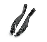 Maneta Puerta Auto Para Serie 5 Para M5 Para G30 Para G31 Para F90 2017-2022 LHD RHD Manija Puerta Interior Izquierda Derecha Embellecedor Cubierta(Front 2pcs-Carbon)