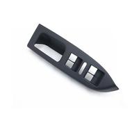 Maneta Puerta Auto Para Touran 2003-2016 7 Uds Marco Manija Puerta Coche Cubierta Interior Interruptor Ventana Panel Interruptores Accesorios 1T1 867 371(Black)