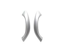 Maneta Puerta Auto Para X1 Para X2 Para F48 Para F49 51417417513 Manija Puerta Interior Coche Panel Reposabrazos Tirador(Silver 1 Pair)