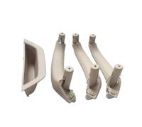 Maneta Puerta Auto Para X3 Para X4 Para F25 Para F26 2010-2016 LHD Interior Lado Del Conductor Tirador Puerta Pasajero Manija Apoyabrazos Panel Cubierta Embellecedora(LHD 4PCS Oyster)