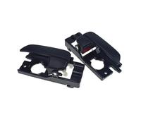 Maneta Puerta Interna para Hyundai para Accent 1.6L 2006 2007 2008 2009 2010 2011 Manija Interior de Puerta Delantera, Trasera, Izquierda y Derecha, Color Negro/Gris Manija Puerta Interior(Front Pair