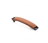 Maneta Puertas Para 2015 2016 2017 2018 2019 LR076161 LR076162 Conjunto Manija Tirador Cuero Para Puerta Interior Izquierda Derecha Automóvil Tiradores interior(Brown Left)