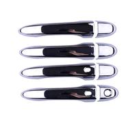 ManetaDe Puerta Corredera Exterior para Fiat para 500X para SUV 2016-2020 2021 2022 2023 ABS Cubierta Manija Puerta Lateral Exterior Embellecedor Manija Bisel Tapa para Smart Keyless Manija de Puerta