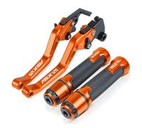 Manetas de dirección Empuñaduras De Palanca De Embrague De Freno Plegables Ajustables CNC Para Motocicleta Para GROM Para MSX125 Para MSX 125 2014 2015 2016 2017(6)