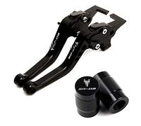 Manetas de dirección Para MT-09 Para MT09 Sp Para MT09 2021 2022 2023 Palancas Embrague Freno Cortas Ajustables Para Motocicleta Y Cubierta Tapas De Válvula De Neumático(A)