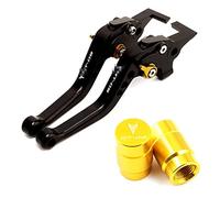 Manetas de dirección Para MT-09 Para MT09 Sp Para MT09 2021 2022 2023 Palancas Embrague Freno Cortas Ajustables Para Motocicleta Y Cubierta Tapas De Válvula De Neumático(C)