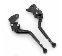 Manetas de Embrague Freno Ajustables en 9 Colores para Royal para Enfield Guerrilla 450 Palanca de Freno Plegable(Black 177mm)