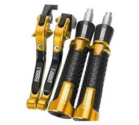 Manetas De Freno Y Embrague Ajustables Para Motocicleta, 22 Mm, Para Manillar, Para DUCATI SUPERSPORTS 2017-2018(Gold)