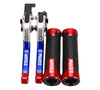 Manetas De Freno Y Embrague Ajustables Para Suzuki DL650 V-STROM 2011-2018 2019 2020 2021 2022 2023(Silver Red)