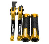 Manetas De Freno Y Embrague Ajustables Para Suzuki DL650 V-STROM 2011-2018 2019 2020 2021 2022 2023(Gold)