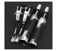 Manetas De Freno Y Embrague Para Motocicleta, Con Extremos De Manillar Para XL1000 VARADERO 1999-2013 2012 2011 2010 2009 2008 2007 2006(Silver Black)