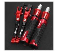 Manetas De Freno Y Embrague Para Motocicleta, Con Extremos De Manillar Para XL1000 VARADERO 1999-2013 2012 2011 2010 2009 2008 2007 2006(Red)