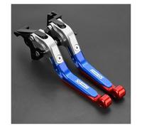 Manetas De Freno Y Embrague Para Motocicleta Para BMW R1200GS R 1200GS LC 2013 2014 2015 2016 2017 2018, Manillar Extensible, Plegable Y Ajustable(Silver Blue Red)