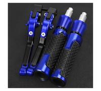 Manetas De Freno Y Embrague Para Motocicleta, Puños De Manillar Para SUZUKI GSF1200 GSF 1200, N.° De Serie BANDIT 2001, 2002, 2003, 2004, 2005 Y 2006(Blue)