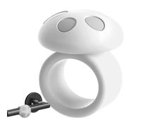 Manetas de puerta de silicona, tapa de manija de puerta, Protector de pared de tope de puerta en forma de hongos, Accesorios para muebles para el hogar sin puñetazos, guardias de seguridad para, año