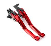 Manetas Embrague Freno Cortas Motocicleta Para CB650R 2019 CB650 CB CBR 650 R 650R 2019 2021 2022 Palanca embrague(ROJO)