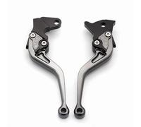 Manetas Freno Embrague CNC Ajustables Para VESPA GT 125/200 GTS 125ie 300ie Super GTS250/ABS GTS300 GTS250(Gray)