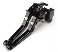 Manetas Freno Embrague Para ZZR1400 ZZR 1400 2006-2016 579 Palancas De Embrague Freno Motocicleta Extensibles Plegables Ajustables(Black)