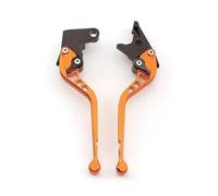 Manetas Freno Moto Para Fazer Para Desviador Para MT09 Para Tracer FJ09 FZ6 FZ1 XJ6 FZ8 3D Palanca Embrague Freno Motocicleta Mano Manija Control Delantera(Orange)