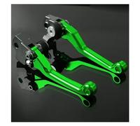 Manetas Freno para Suzuki para RMZ250 para RMZ450 para RMZ 250 450 2004-2018 CNC Motocicleta Dirtbike Dirt Bike Motocross pivote Freno Embrague palancas Embrague Palanca Freno(Green)
