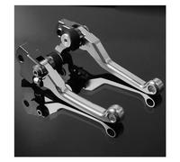 Manetas Freno para Suzuki para RMZ250 para RMZ450 para RMZ 250 450 2004-2018 CNC Motocicleta Dirtbike Dirt Bike Motocross pivote Freno Embrague palancas Embrague Palanca Freno(Grey)
