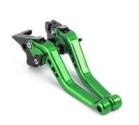 Manetas Moto para Kawasaki para Z750 para Z 750 2007-2012 Accesorios Motocicleta CNC Palancas Embrague Freno Corto Moto Negro Palancas Embrague(Verde)
