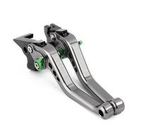 Manetas Moto para Kawasaki para Z750 para Z 750 2007-2012 Accesorios Motocicleta CNC Palancas Embrague Freno Corto Moto Negro Palancas Embrague(Titanium)