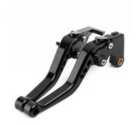 Manetas Moto para Kawasaki para Z750 para Z 750 2007-2012 Accesorios Motocicleta CNC Palancas Embrague Freno Corto Moto Negro Palancas Embrague(Negro)