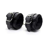 Manette in pelle SM BDSMAGE, manette con fodera in peluche e finta pelle, giocattoli sessuali estremi per bondage BDSM, giocattoli sessuali per bondage per coppie