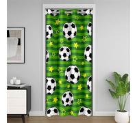Manfei Cortina opaca para puerta de baloncesto con temática deportiva, para dormitorio, puerta, sala de estar, regalo para amantes del baloncesto, decoración de habitación de niños y niñas, 60 x 80