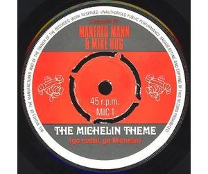 Manfred Mann & Mike Hug - Manfred Mann The Michelin Theme 7" Michelin MIC1 VG/VG 1971 one-sided 7-inch in gatefold sleeve