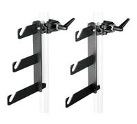 Manfrotto 044 B/P Abrazaderas-2 Ganchos de Soporte 045 montados en 2 superabrazaderas 035