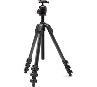 Manfrotto 055 Kit ARCA de carbono, trÃpode con cabeza esfÃ©rica, 4 segmentos