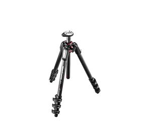 Manfrotto 055 Carbon Fiber 4-Section Tripod with Horizontal Column
