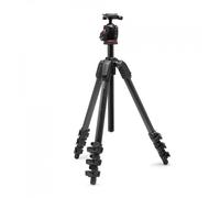 Manfrotto 055 Kit ARCA de carbono, trÃpode con cabeza esfÃ©rica, 4 segmentos